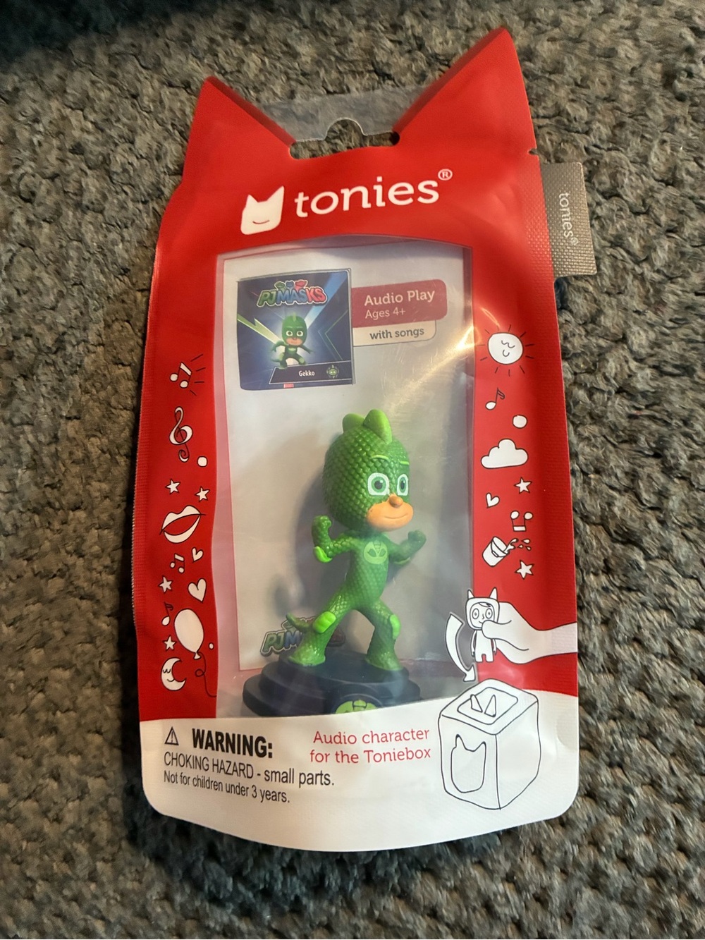 Tonies PJ Masks Gekko Audio Toy Figure